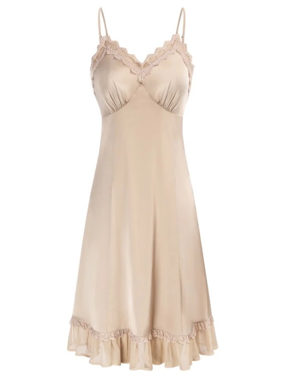 chemise nightgown M EUC